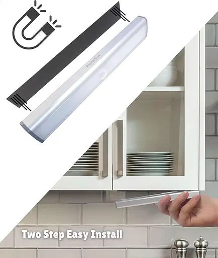 Світильник із датчиком руху 3 шт. перезаряджуваний 20 світлодіодних стрічок - фото 5