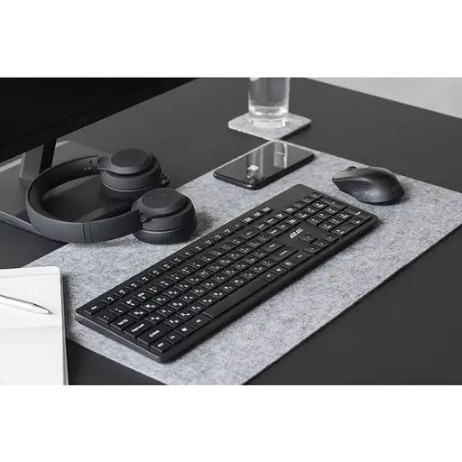 Клавіатура 2E KS260 WL EN/UKR Black - фото 8