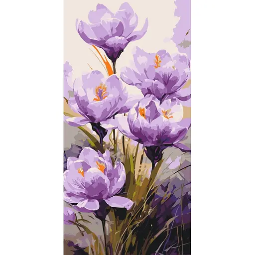 Набір для розпису ArtCraft Крокуси 40 x 80 см (13096-AC)