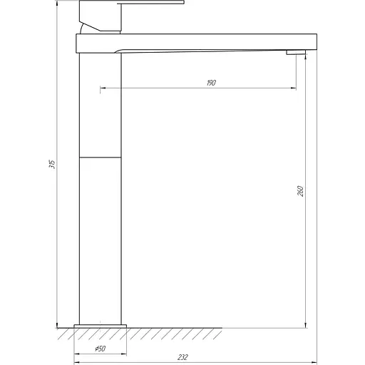 Смеситель для раковины TOPAZ SARDINIA TS 08223-H20 - фото 4