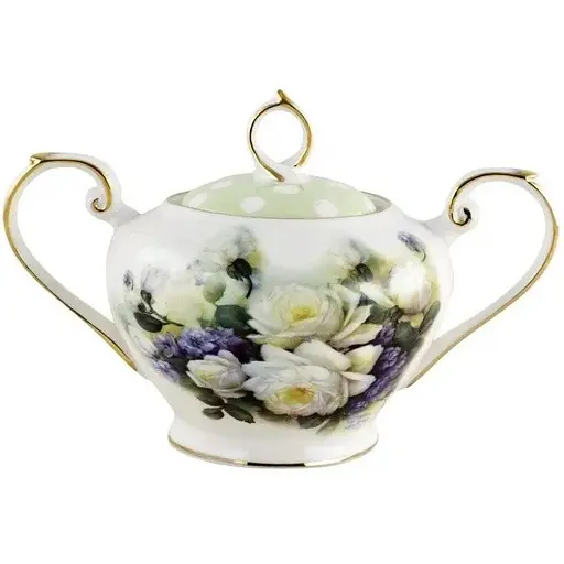 Столовый сервиз на 6 человек цветы NP43SETTEA - фото 2