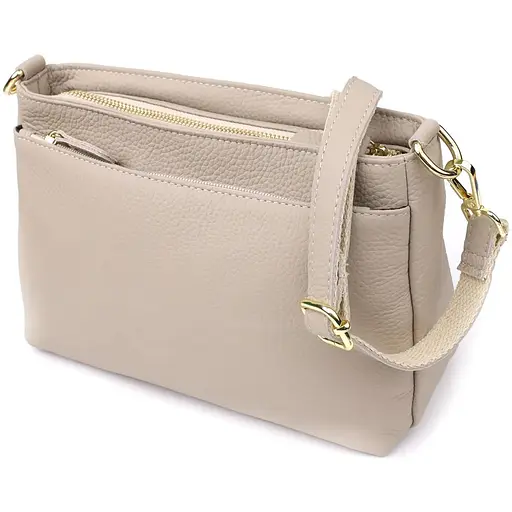 Женская сумка Vintage из натуральной кожи с жестким основанием 27х16х11 см sum0027559 - фото 1