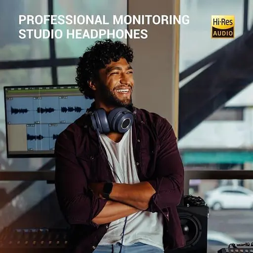 Навушники OneOdio Monitor 60 3,5мм/6,35мм Misty Blue (Monitor 60 Misty Blue) - фото 4