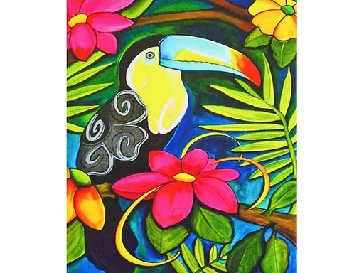 Алмазна мозаїка Тукан, TK Group (30х40)