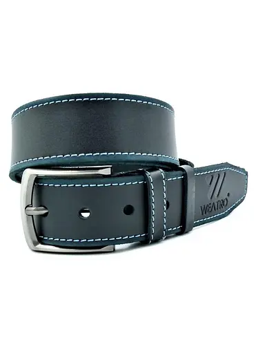 Ремінь шкіряний Weatro чоловічий 115-120х4,3 см acs0023842 - фото 3