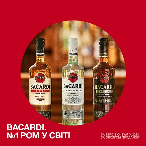 Спиртний напій на основі рому Bacardi Spiced 40% (2 шт. х 1 л) - фото 5