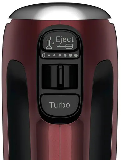 Міксер ручний Tefal Powermix Silence 600Вт насадки-4 турборежим бордовий - фото 5