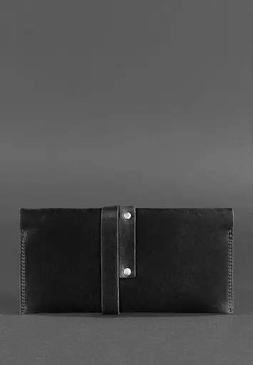 Кожаный тревел-кейс Voyager 1.2 черный Crazy Horse - фото 4