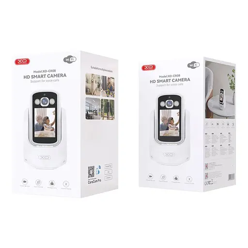 Смарт-камера відеоспостереження XO CR08 Two-Way Video Call 2 сторіння - фото 3