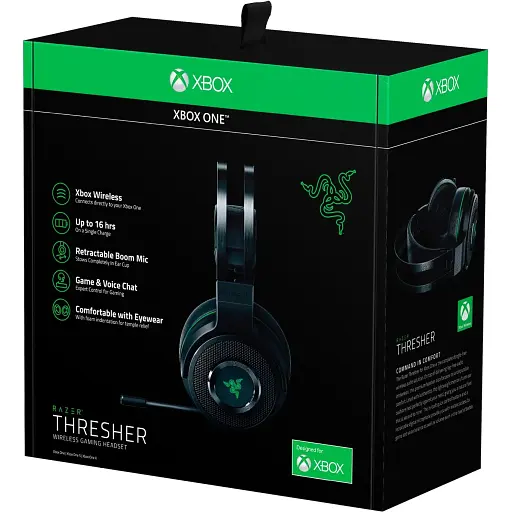 Наушники Razer Thresher - Xbox One black/green - фото 6