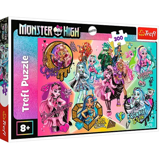 Пазли Trefl Монстр Хай: Зомбі на вершині 300 елементів