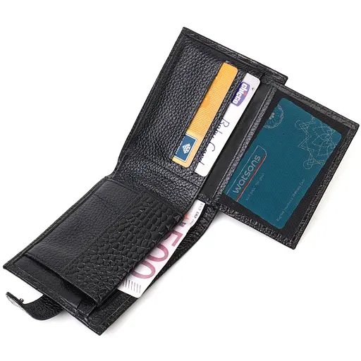 Шкіряний чоловічий гаманець Bond 12.5х9х2.5 см acs0026911 - фото 5