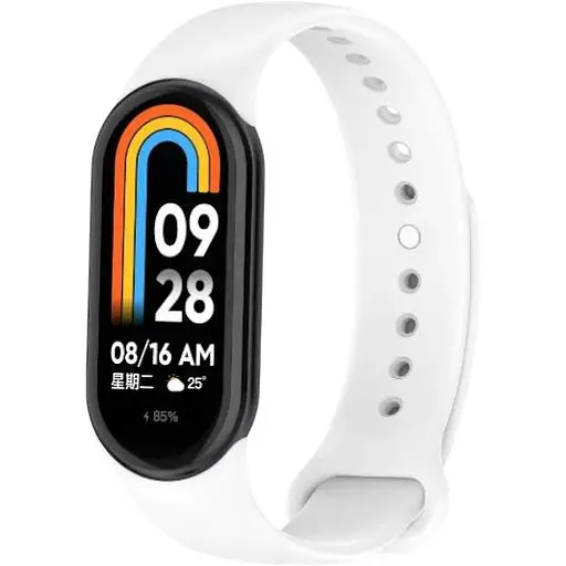 Ремешок DK CDK для Xiaomi Mi Smart Band 9 Silicone Sport Band (015812) (white)