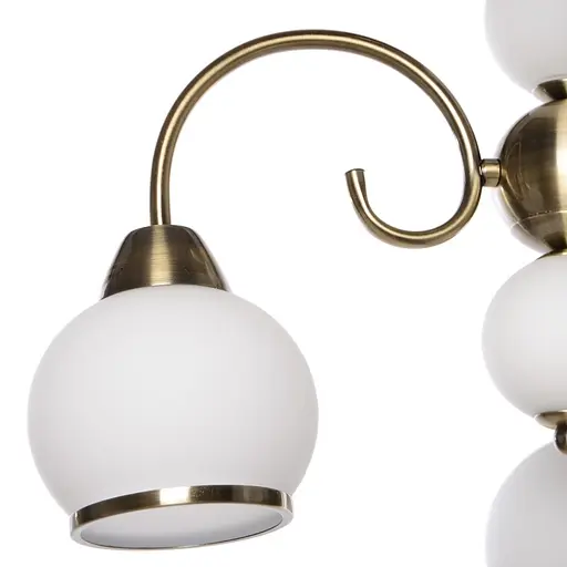 Люстра стельова Brille класична LED E27 60W BZ (LK-264C/3) - фото 5