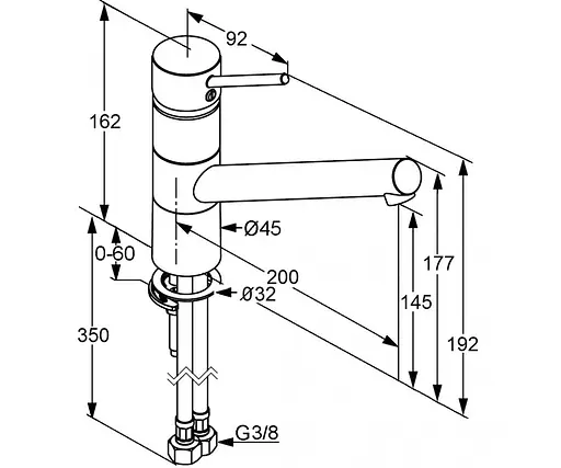 Змішувач для кухні Kludi Scope XL 339300575 - фото 2