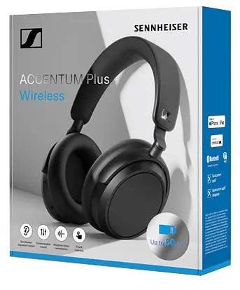 Наушники Accentum Plus Wireless Black Sennheiser teh0021267 - фото 3