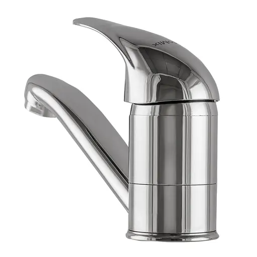 Змішувач для умивальника EcoMix E-GEZ-103M-WH Хром - фото 2