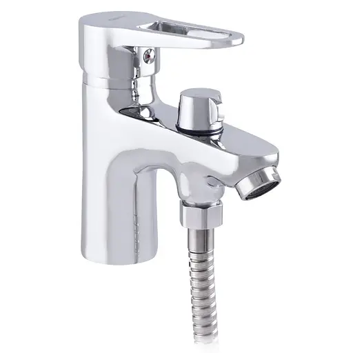 Змішувач для умивальника з гігієнічним душем Zerix PUD1 045 ZX2870, Хром - фото 1