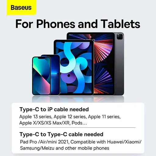 Адаптер-блок живлення мережевий Baseus GAN3 Fast Charger 30 W (CCGN010101) чорний - фото 9