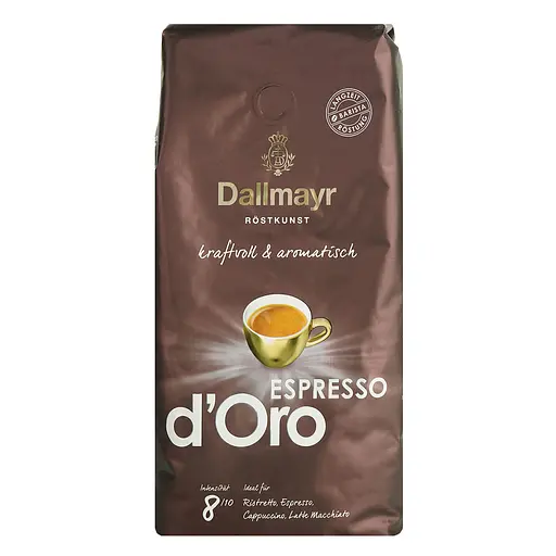 Кофе в зернах Dallmay Espresso d'Oro жареный 1 кг - фото 3