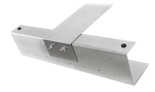 Полка Rea Tori nikiel brushed на душевую стенку REA-85002, Хром - фото 2