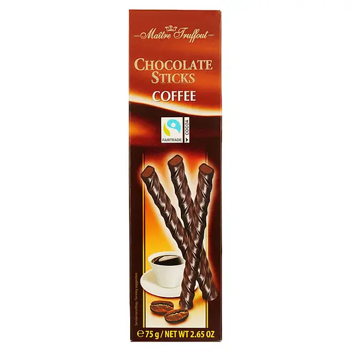 Шоколадні палички Maitre Truffout Coffee з кавою 75 г - фото 2