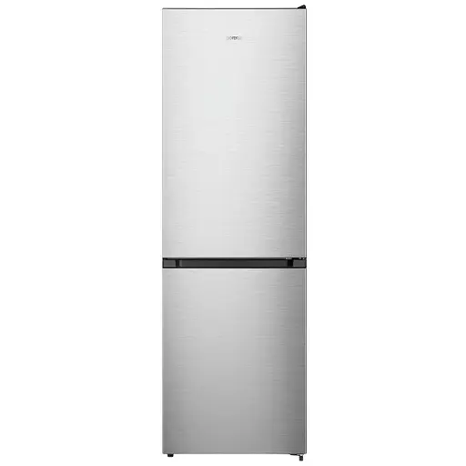 Холодильник Gorenje з нижн. мороз. камерою 185х60х60 см 2 дв. Х 207л М 97 л A+ NoFrost Plus Fresh zone диспл сірий - фото 1