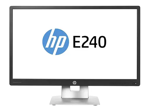 Монітор HP E240 черн (24" IPS/1920x1080/16:9/250кд/м/7мс) (VGA/HDMI/DP/VESA) Б/В - фото 1