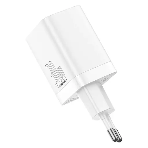СЗУ Baseus Super Si Pro Quick Charger 30W (1USB-A/1C) (CCSUPP-E) - фото 2