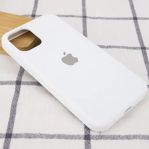 Чохол Silicone Case Full Protective (AA) для Apple iPhone 13 Pro (6.1) Білий / White - фото 2