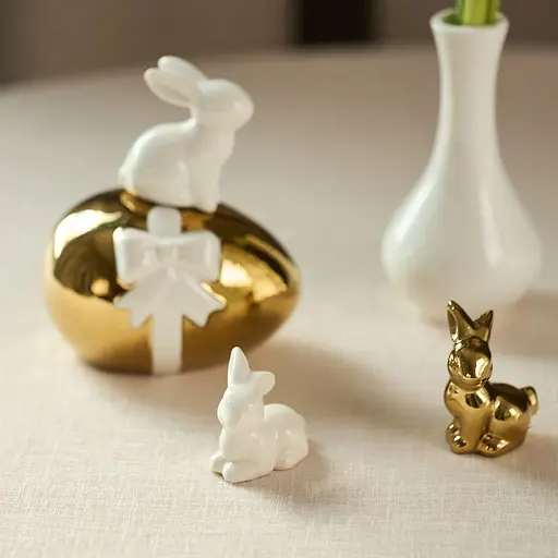 Статуэтка декоративная MBM HOME Апельсиновый кролик белый (DH-ST-41 WHITE) - фото 8