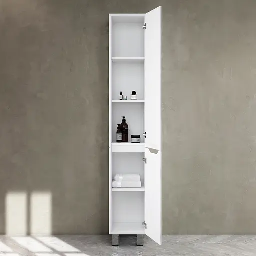 Пенал Am.Pm Gem S підлоговий 30 см правий білий M91CSR0306WG38, Білий - фото 3