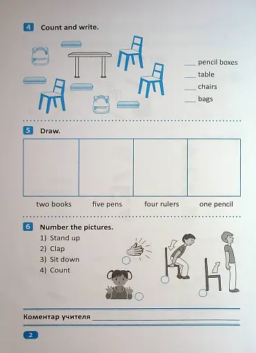 Індивідуальні роботи. Англійська мова. 1 клас - фото 3