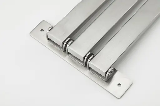 Тримач для рушника Frap F30413 поворотний 3-й нержавіюча сталь 278 мм Нержавіюча сталь - фото 4