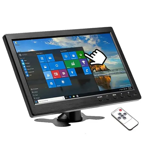 Автомобільний монітор в машину 10 дюймів Podofo K101, 1024х600, AV, HDMI, VGA (100300)