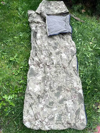 Мешок спальный Uyku Tulumu до -35С (210х80 см) Камуфляж