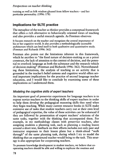 Beyond Training: Perspectives on Language Teacher Education - фото 15