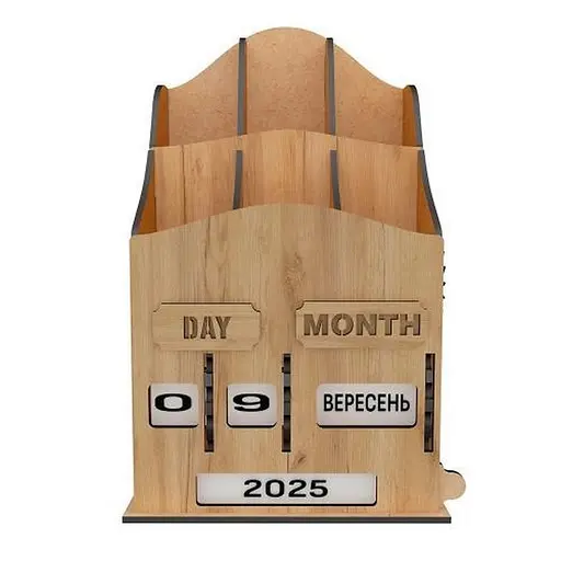 Вічний календар "Пори року" з органайзером Fabrika Decoru FDPO-429-3 - фото 3