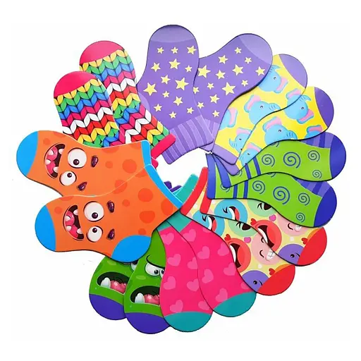 Настільна гра-мемо "Втрачені шкарпетки" 200000018, 64 картки - фото 5