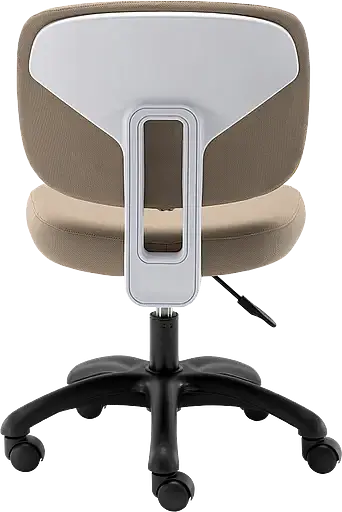 Офисное кресло GT Racer бежевое (B-1511 Fabric Beige) - фото 5