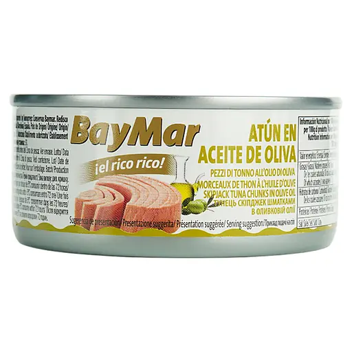 Тунец BayMar в оливковом масле 160 г
