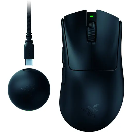Мышь компьютерная Razer DeathAdder V4 Pro Wireless Black (RZ01-05330100-R3G1)