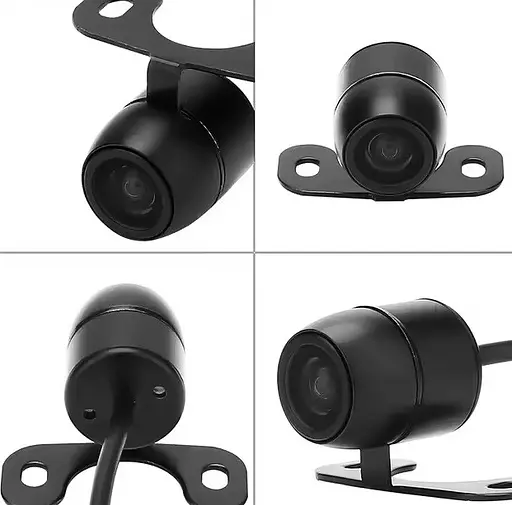 Автомобильная камера заднего вида с активной разметкой линиями крепления «бабочка» на автомобиль IP68 Черный - фото 6