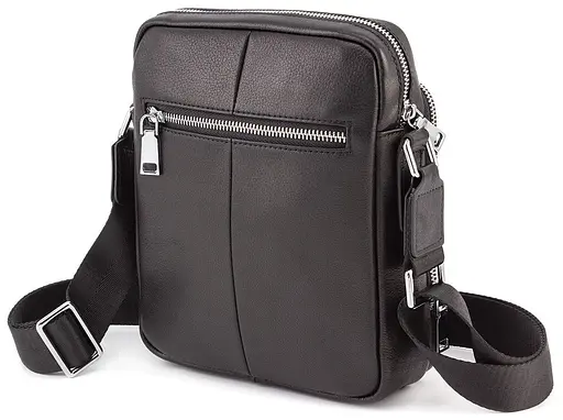 Шкіряна чоловіча сумка Marco Coverna 23х20х7 см sum0023796 - фото 2