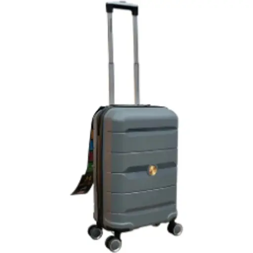 Чемодан My Polo PP003-S маленький (S) полипропилен на 4-х двойных колесах 50 л