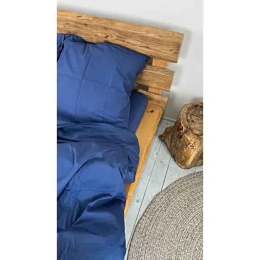 Комплект постільної білизни Євро #Magic blue магічний синій - фото 6