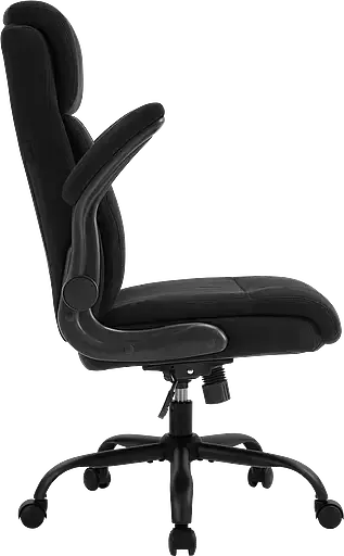 Офисное кресло GT Racer черное (B-3021 Fabric Black) - фото 4