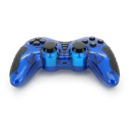 Геймпад бездротовий джойстик Voltronic HJ041Bl PC/PS3/Android/Android TV Blue - фото 3