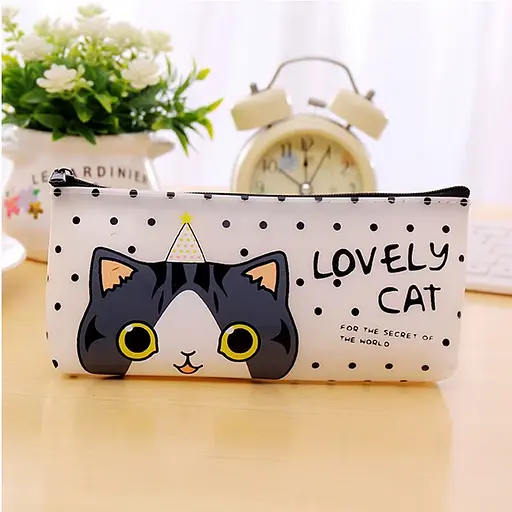 Пенал ПВХ, 20x10 см, Котики, 13224 (В асортименті) - фото 3