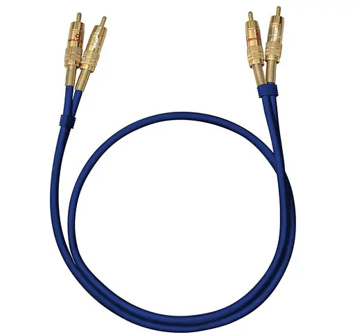 Міжблочний кабель 2RCA-2RCA Oehlbach Master Set NF 1 м - фото 2